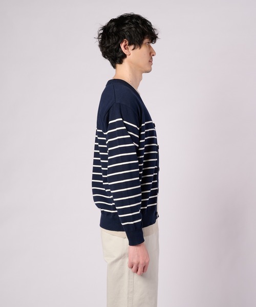 Arnold Palmer(アーノルドパーマー)の「3SEDAI KNIT シェア カーディガン(カーディガン/ボレロ・レディース・ネイビー/ホワイト/ネイビー系/グレー・L/M/S/XS/LL)」の18枚目の写真