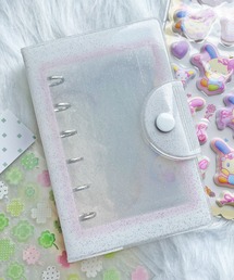 SPINNS（スピンズ）の「【nini toys/ニニトイズ】≪MERING/メリング≫クリア6穴バインダー/シール帳/クラブ（ステッカー/テープ）」