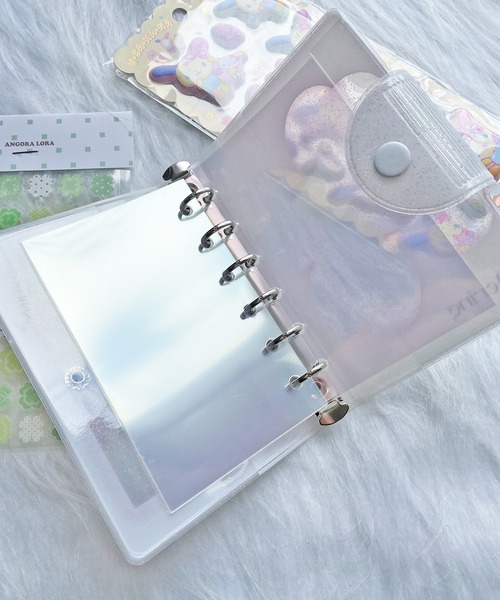 nini toys/ニニトイズ】≪MERING/メリング≫クリア6穴バインダー