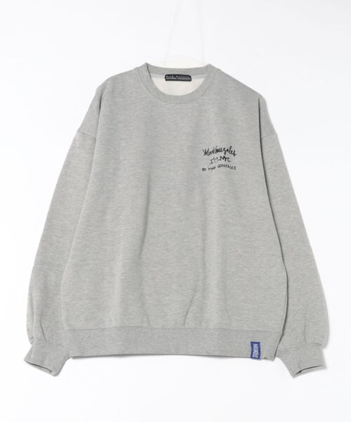 RiNc (リンク)の「【 MARK GONZALES 】 I Love NYC グラフィック バックスウェット(スウェット・メンズ・杢グレー/ブラック/ホワイト・M/L/XL)」の11枚目の写真