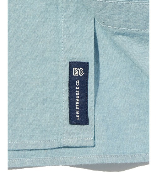 Levi's(リーバイス)の「Levi's/リーバイス BLUETAB(TM) リラックス ボタンダウン シャツ(シャツ/ブラウス・メンズ・ブルー・S/M/L/XL)」の10枚目の写真