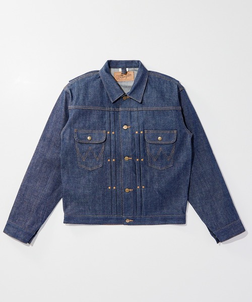 Lee(リー)の「Wrangler/ラングラー ARCHIVE 111MJ JACKET 1951 MODEL(デニムジャケット・メンズ・ノンウォッシュ・36/38/40/42/44)」の1枚目の写真