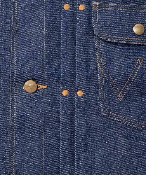 Lee(リー)の「Wrangler/ラングラー ARCHIVE 111MJ JACKET 1951 MODEL(デニムジャケット・メンズ・ノンウォッシュ・36/38/40/42/44)」の5枚目の写真
