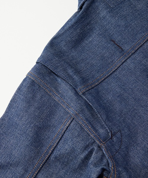 Lee(リー)の「Wrangler/ラングラー ARCHIVE 111MJ JACKET 1951 MODEL(デニムジャケット・メンズ・ノンウォッシュ・36/38/40/42/44)」の9枚目の写真