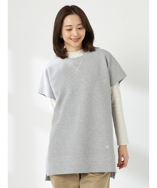 新品タグ付 yori 2023AWダンボールニットチュニック セール】ダンボールニットチュニック（Tシャツ/カットソー）｜McGREGOR