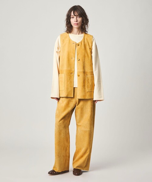 Steven Alan（スティーブンアラン）の「＜Steven Alan＞スエード イージー パンツ（その他パンツ・レディース・クリーム・M/S）」の16枚目の写真