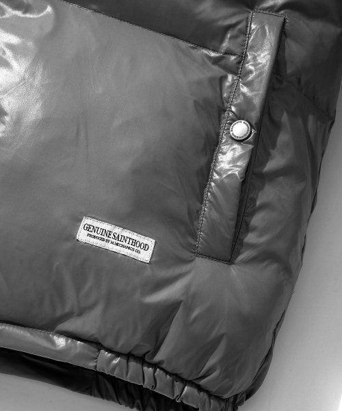 SAINTPAIN（セイントペイン）の「SPショートパディングジャンパー - グロッシュチャコール（ダウンジャケット/コート・メンズ・その他・L/M）」の7枚目の写真