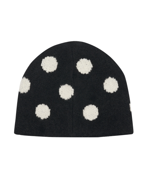AMESWORLDWIDE(アメスワールドワイド)の「MOHAIR PATTERN BEANIE BLACK(ニットキャップ/ビーニー・レディース・その他・FREE)」の2枚目の写真