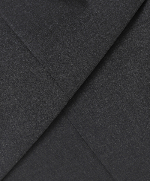 SLOBE IENA（スローブイエナ）の「《WEB限定/追加》TR Vネックジャンパースカート（ワンピース・レディース・チャコールグレー/ブラック・FREE）」の10枚目の写真