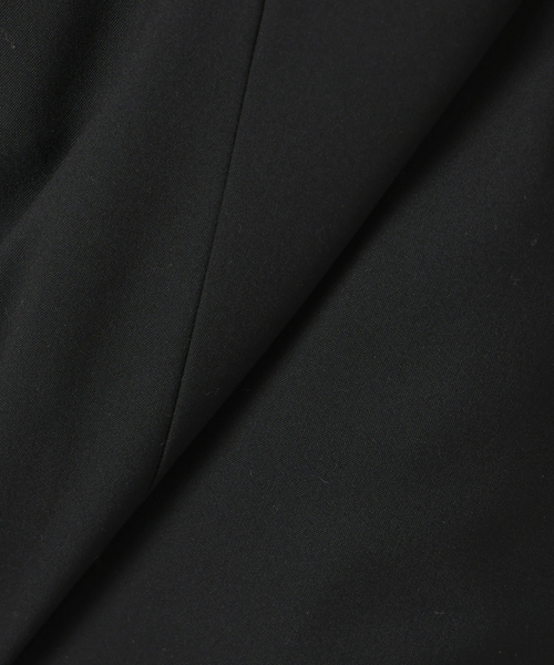 SLOBE IENA（スローブイエナ）の「《WEB限定/追加》TR Vネックジャンパースカート（ワンピース・レディース・チャコールグレー/ブラック・FREE）」の12枚目の写真