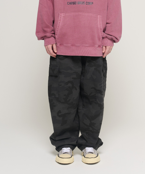 CARGOBROS(カーゴブロス)の「カモパターンバイオバルーンパンツ(ブラック)(その他パンツ・メンズ・その他・FREE)」の1枚目の写真