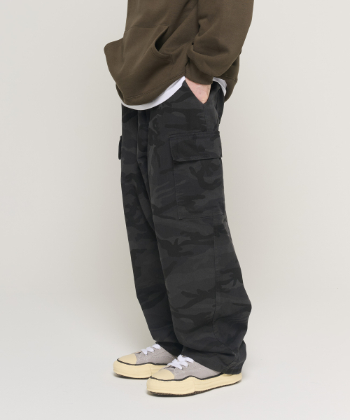 CARGOBROS(カーゴブロス)の「カモパターンバイオバルーンパンツ(ブラック)(その他パンツ・メンズ・その他・FREE)」の2枚目の写真