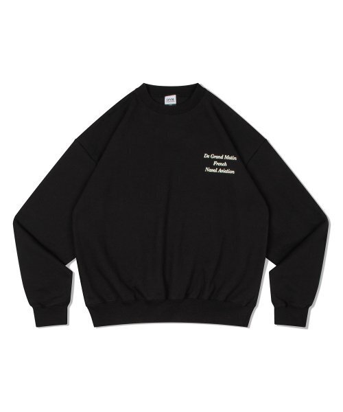 DE GRAND MATIN(ディグランドマーティン)の「V.HEAVY SWEAT SLOGAN_BLACK(スウェット・メンズ・その他・FREE)」の2枚目の写真
