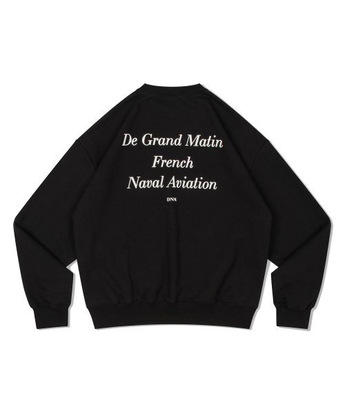 DE GRAND MATIN(ディグランドマーティン)の「V.HEAVY SWEAT SLOGAN_BLACK(スウェット・メンズ・その他・FREE)」の3枚目の写真