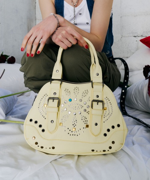 DTYYPE（ドタイプ）の「スタッズオービットバッグ（ハンドバッグ・レディース・イエロー/ブラック/ブラウン・FREE）」の17枚目の写真