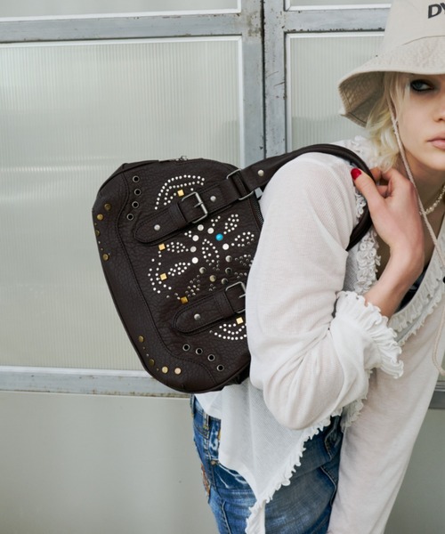 DTYYPE（ドタイプ）の「スタッズオービットバッグ（ハンドバッグ・レディース・イエロー/ブラック/ブラウン・FREE）」の22枚目の写真