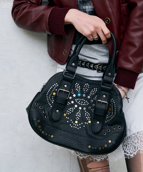 DTYYPE（ドタイプ）の「スタッズオービットバッグ（ハンドバッグ・レディース・イエロー/ブラック/ブラウン・FREE）」の11枚目の写真