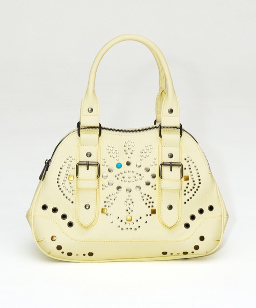 DTYYPE（ドタイプ）の「スタッズオービットバッグ（ハンドバッグ・レディース・イエロー/ブラック/ブラウン・FREE）」の10枚目の写真