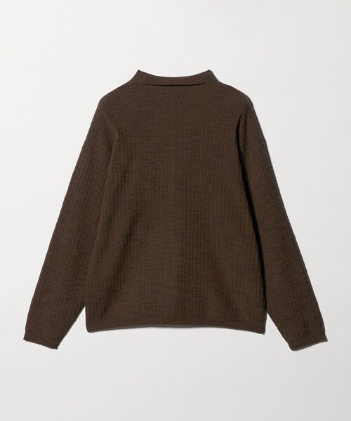crepuscule(クレプスキュール)の「<crepuscule> PL CARDIGAN/カーディガン(カーディガン/ボレロ・メンズ・グレー系/ダークブラウン・2/1)」の7枚目の写真