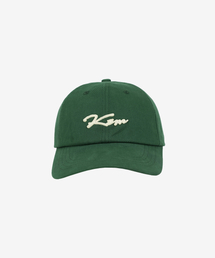 KZM（ケージエム）の「メルトンパッチキャップ GREEN（キャップ）」