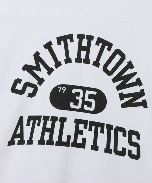 Champion(チャンピオン)の「【Champion/チャンピオン】メンズ ベーシック ショートスリーブフットボールTシャツ(Tシャツ/カットソー・メンズ・オートミール/ホワイト×グリーン/モカ/ブラック系その他/ホワイト×ブラック/ダークブルー・X-LARGE/MEDIUM/SMALL/LARGE)」の20枚目の写真