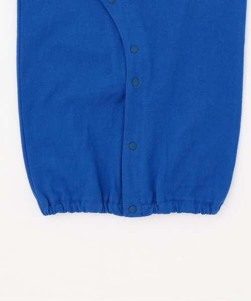 XLARGE KIDS(エクストララージキッズ)の「袖ロゴワッペン風プリントOG長袖2WAYオール(ロンパース・キッズ・ブルー/ブラック/トップグレー・50-70cm)」の11枚目の写真