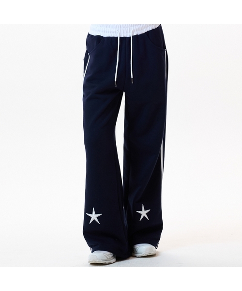 LUVISTRUE(ラヴイズトゥルー)の「IM ポケット トレーニングパンツ(チャコール)(スウェットパンツ・レディース・ネイビー/チャコール・FREE)」の2枚目の写真