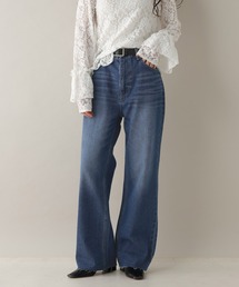 RAGEBLUE | カットオフストレートデニムパンツ(デニムパンツ)