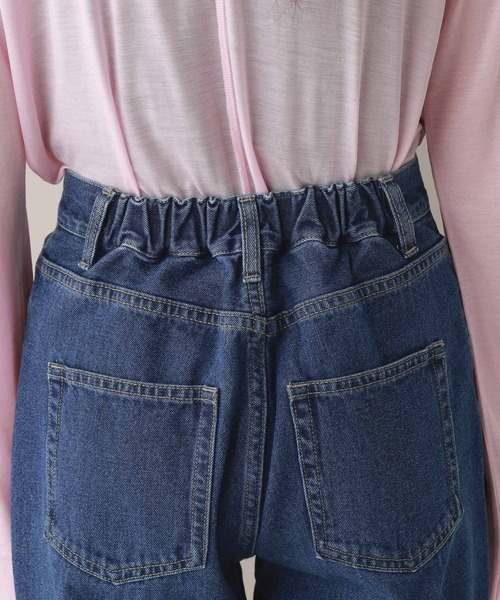 RAGEBLUE（レイジブルー）の「カットオフストレートデニムパンツ（デニムパンツ・レディース・ブルー・MEDIUM/LARGE）」の16枚目の写真