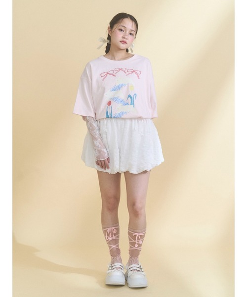 merry jenny（メリージェニー）の「くしゅっとレースかぼちゃパンツ（その他パンツ・レディース・オフホワイト/ネイビー・FREE）」の13枚目の写真