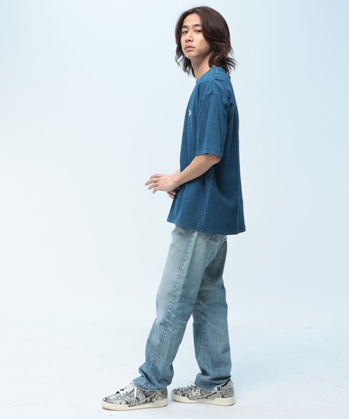 U.S. POLO ASSN.(ユーエスポロアッスン)の「U.S. POLO ASSN. (ユーエスポロアッスン) Tシャツ クルーネック オーバーシャツ コットン PLM61208(Tシャツ/カットソー・メンズ・アイボリー/ブルー/グレー/ピンク/ダークブルー・LL/M/L)」の10枚目の写真