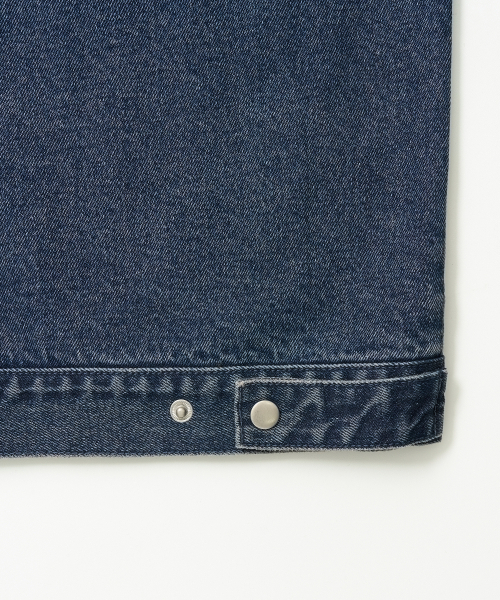EXCONTAINER(エックスコンテナ)の「クロップフィールドデニムジャケット (WASHED INDIGO)(デニムジャケット・メンズ・その他・MEDIUM/LARGE/X-LARGE)」の3枚目の写真
