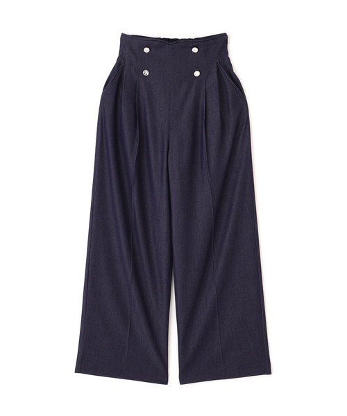 JILL by JILL STUART(ジルバイジルスチュアート)の「パイピングスラックス(その他パンツ・レディース・ネイビー/グレー・MEDIUM/SMALL)」の8枚目の写真