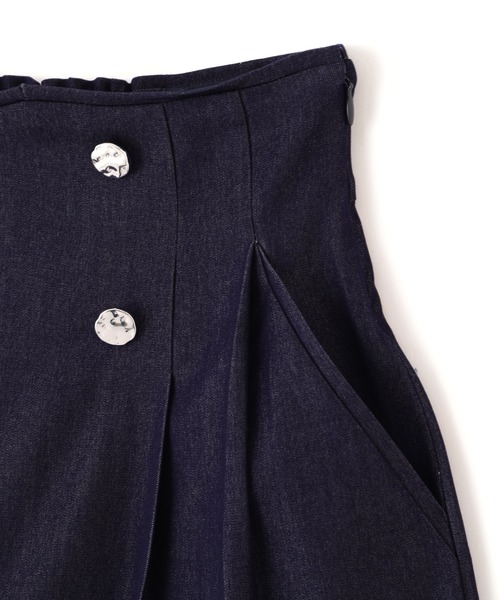 JILL by JILL STUART(ジルバイジルスチュアート)の「パイピングスラックス(その他パンツ・レディース・ネイビー/グレー・MEDIUM/SMALL)」の11枚目の写真