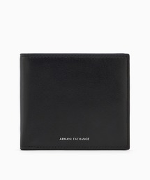 ARMANI EXCHANGE（アルマーニエクスチェンジ）の「【A|X アルマーニ エクスチェンジ】＜オンライン限定＞AXロゴ レザー 二つ折り財布（コインケース付き）（財布）」
