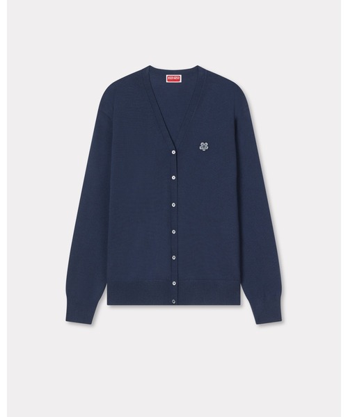 KENZO(ケンゾー)の「'Boke Flower' エンブロイダリー カーディガン イン メリノ ウール(カーディガン/ボレロ・レディース・ブルー系その他4・SMALL)」の6枚目の写真