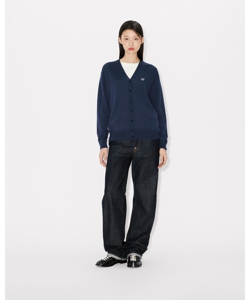 KENZO(ケンゾー)の「'Boke Flower' エンブロイダリー カーディガン イン メリノ ウール(カーディガン/ボレロ・レディース・ブルー系その他4・SMALL)」の5枚目の写真