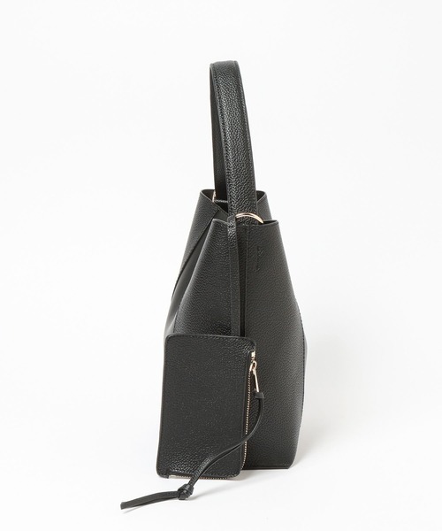 Andemiu（アンデミュウ）の「ポーチツキワンショルダーBAG639654（ショルダーバッグ・レディース・ブラック/アイボリー/チョコ/ピンク・FREE）」の11枚目の写真