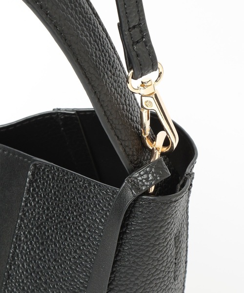 Andemiu（アンデミュウ）の「ポーチツキワンショルダーBAG639654（ショルダーバッグ・レディース・ブラック/アイボリー/チョコ/ピンク・FREE）」の16枚目の写真