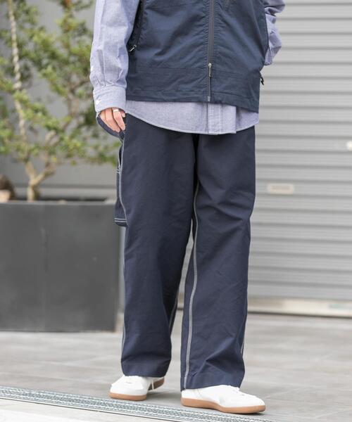 FORK&SPOON（フォークアンドスプーン）の「FORK&SPOON　PEダックペインターパンツ（その他パンツ・メンズ・アイボリー/ネイビー・5/4）」の8枚目の写真