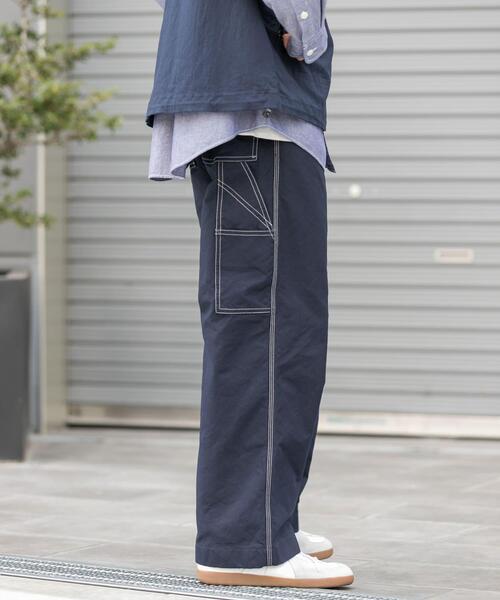 FORK&SPOON（フォークアンドスプーン）の「FORK&SPOON　PEダックペインターパンツ（その他パンツ・メンズ・アイボリー/ネイビー・5/4）」の9枚目の写真