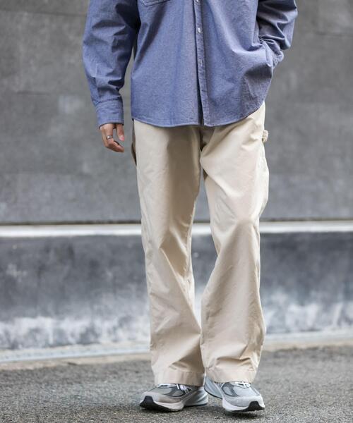 FORK&SPOON（フォークアンドスプーン）の「FORK&SPOON　PEダックペインターパンツ（その他パンツ・メンズ・アイボリー/ネイビー・5/4）」の20枚目の写真