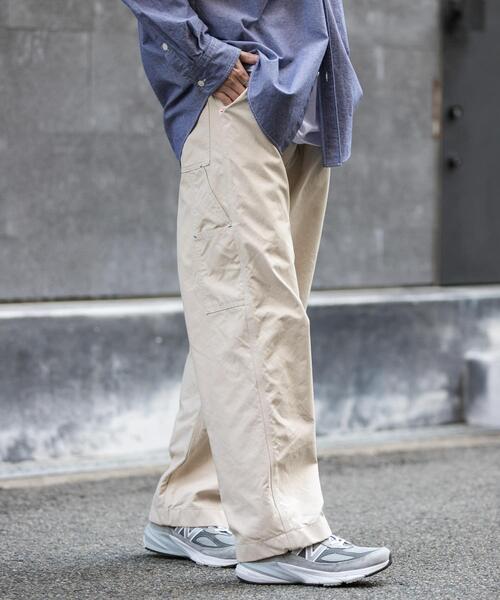 FORK&SPOON（フォークアンドスプーン）の「FORK&SPOON　PEダックペインターパンツ（その他パンツ・メンズ・アイボリー/ネイビー・5/4）」の21枚目の写真