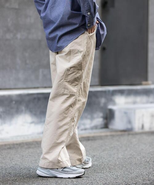 FORK&SPOON（フォークアンドスプーン）の「FORK&SPOON　PEダックペインターパンツ（その他パンツ・メンズ・アイボリー/ネイビー・5/4）」の22枚目の写真
