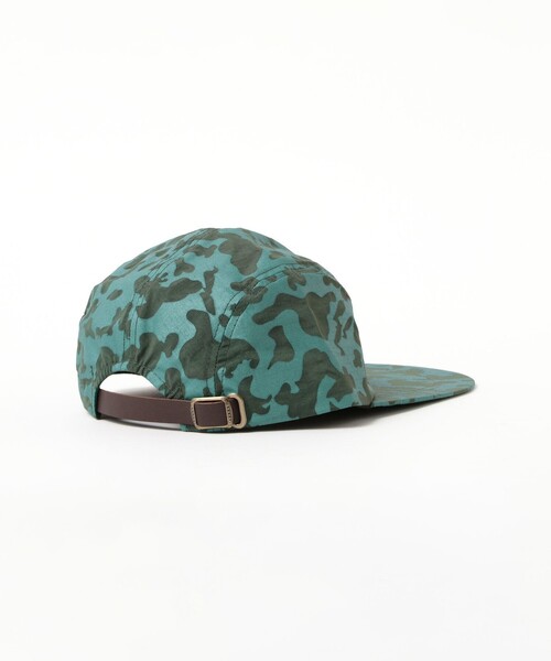 BEAMS PLUS（ビームスプラス）の「5 Panel Long Bill Nylon Rip stop Animal Camo Reflector Print（キャップ・メンズ・グリーン・ONE SIZE）」の8枚目の写真