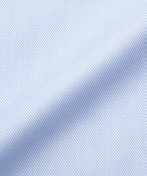 TOKYO SHIRTS（トウキョウシャツ）の「形態安定ノンアイロン ワイド 長袖ビジネスワイシャツ（ビジネスシャツ・メンズ・ブルー・首回り37cm-裄丈80cm/首回り39cm-裄丈80cm/首回り39cm-裄丈84cm/首回り41cm-裄丈82cm/首回り41cm-裄丈86cm/首回り42cm-裄丈82cm/首回り42cm-裄丈86cm/首回り43cm-裄丈82cm/首回り43cm-裄丈86cm/首回り37cm-裄丈84cm）」の4枚目の写真