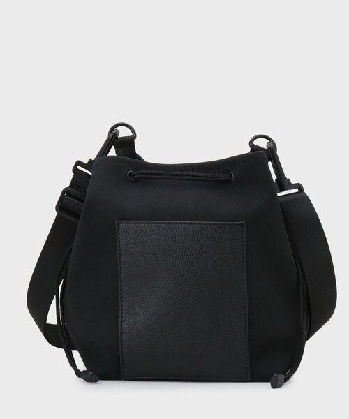 THE SHOP TK (ザ ショップ ティーケー )の「【TO GO SHEEP】巾着ショルダーバッグ(ショルダーバッグ・メンズ・ナチュラル/ブラック・00)」の10枚目の写真