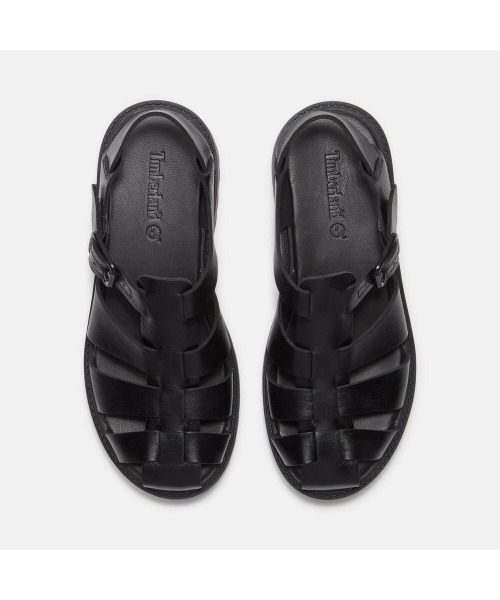Timberland(ティンバーランド)の「ストーン ストリート フィッシャーマン サンダル レディース(サンダル・レディース・ブラック・22.5cm/23.0cm/23.5cm/24.0cm)」の2枚目の写真