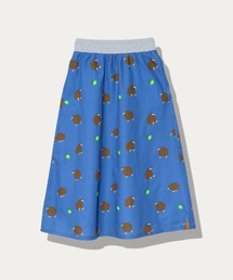 go slow caravan（ゴースローキャラバン）の「オリジナル総柄Pt ウエストリブ レアスカート W（スカート）」