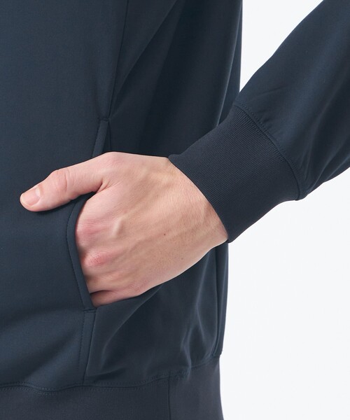 MACKINTOSH PHILOSOPHY（ﾏｯｷﾝﾄｯｼｭ ﾌｨﾛｿﾌｨｰ）の「バッキンガムベア ライトフリース 長袖プルオーバー（Tシャツ/カットソー・メンズ・ライトグレー/ネイビー・38/40/42）」の6枚目の写真